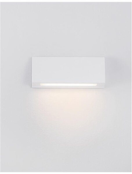 Nova Luce Venkovní nástěnné svítidlo LIV, LED 3.5W 3000K, IP54