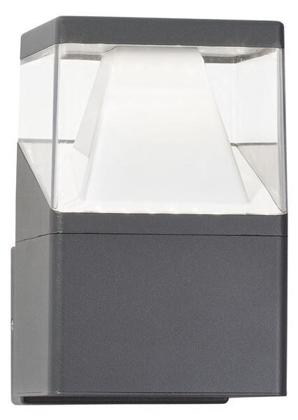 Nova Luce Venkovní nástěnné svítidlo LOCK, LED 12W 45st. IP54 3000K nebo 4000K
