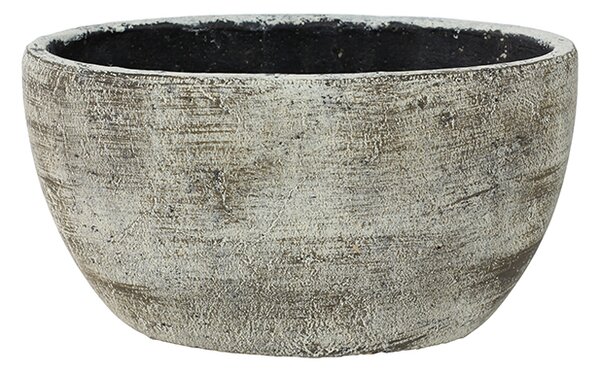 Ter Steege Loďka Anne white earth D30x16 H16
