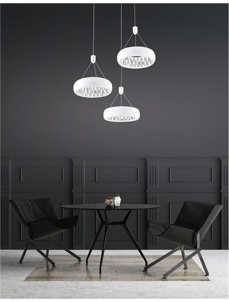 Nova Luce Závěsné svítidlo LUMI, LED 36W 3000K