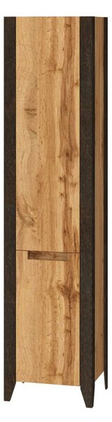 Lavedo Queen Wotan Oak 190 vysoká skříňka do koupelny