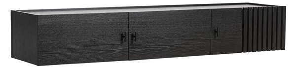 Komoda na zeď "Array", 150 x 53 cm, 2 varianty - Woud Varianta: dub, černý