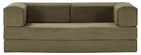 ROZKLÁDACÍ POHOVKA, textil, zelená Livetastic - Rozkládací pohovky, Online Only