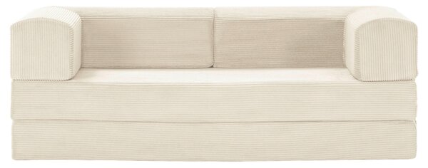 ROZKLÁDACÍ POHOVKA, textil, krémová Livetastic - Rozkládací pohovky, Online Only