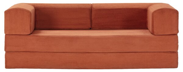 ROZKLÁDACÍ POHOVKA, textil, terracotta Livetastic - Rozkládací pohovky, Online Only