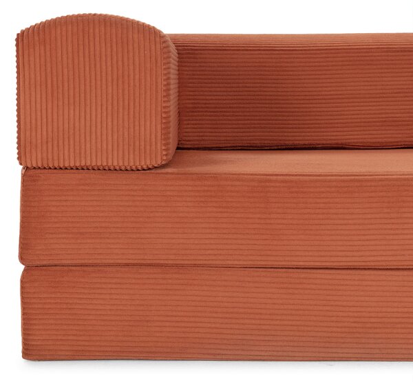ROZKLÁDACÍ POHOVKA, textil, terracotta Livetastic - Rozkládací pohovky, Online Only