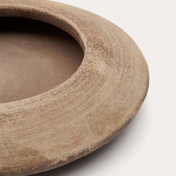 Terakotový květináč Kave Home Rivor Ø 36 cm