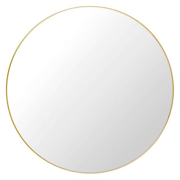 GUBI - Wall Mirror Round Ø110 Polished Brass - Lampemesteren