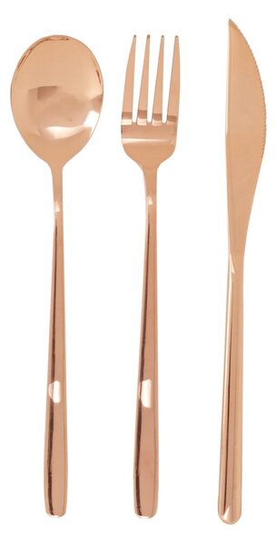 Nerezový příbor v měděné barvě 6 ks Mimo – Premier Housewares