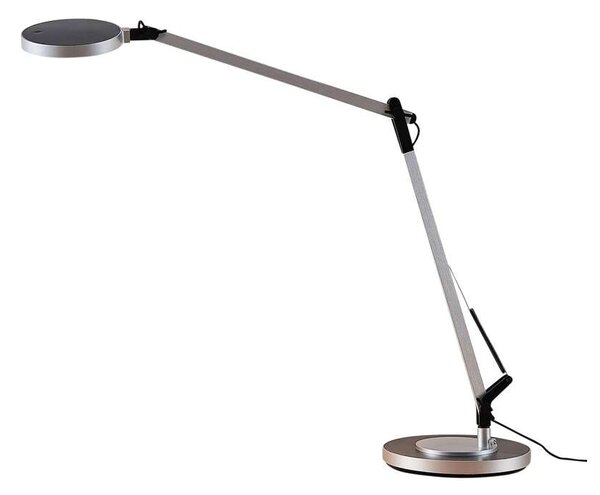 Lindby - Rilana LED Stolní Lampa Dim. Silver/BlackLindby - Lampemesteren