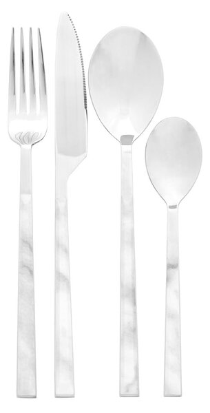 Nerezový příbor ve stříbrné barvě 16 ks Avie – Premier Housewares