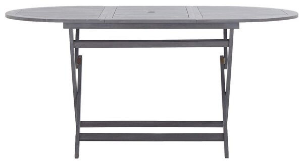 Skládací zahradn ístůl 160 x 85 x 75 cm masivní akáciové dřevo