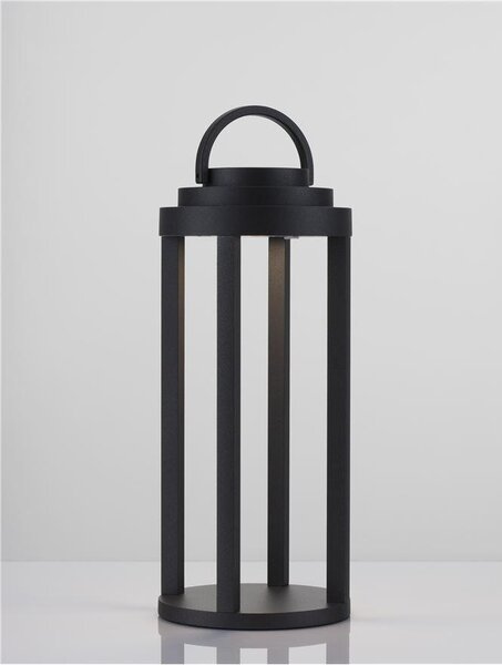 Nova Luce Venkovní stolní lampa MOCHA, LED 2W 3000K 5V, 96st. IP54
