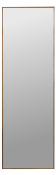 Dřevěné přírodní závěsné zrcadlo 52 x 162 cm