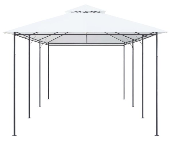 Zahradní altán 600 x 298 x 270 cm bílý 180 g/m²