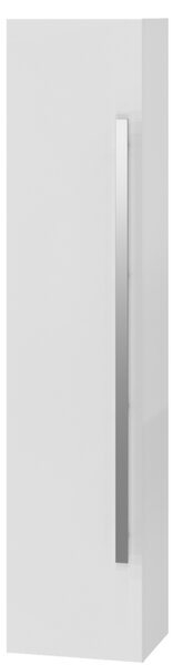 Kingsbath Sorizo White 190 vysoká závěsná skříňka do koupelny