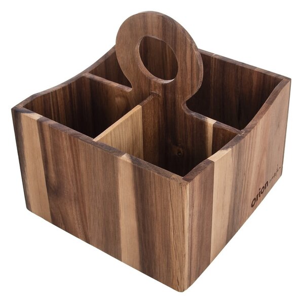 Dřevěný stojan na kuchyňské náčiní Wooden – Orion