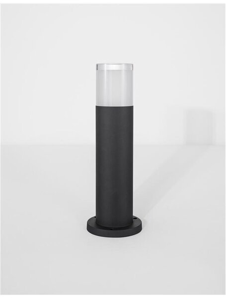 Nova Luce Venkovní sloupkové svítidlo NOTEN, 40cm, LED 8W 3000K IP65, IP65