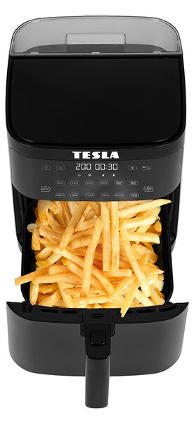 TESLA AirCook & Steam QS550 XL - multifunkční parní a horkovzdušná fritéza