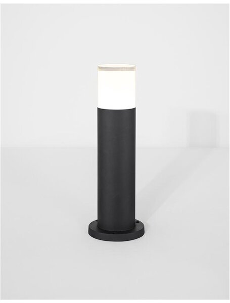 Nova Luce Venkovní sloupkové svítidlo NOTEN, 40cm, LED 8W 3000K IP65, IP65