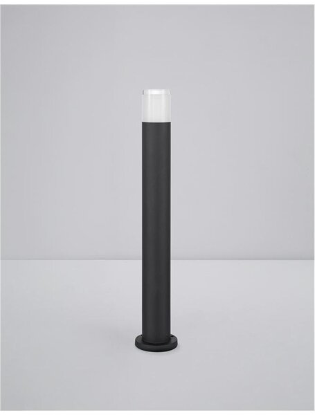 Nova Luce Venkovní sloupkové svítidlo NOTEN, 80cm, LED 8W 3000K IP65, IP65