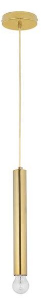 Nova Luce Závěsné svítidlo NORWAY zlatý hliník, v.35cm, E27 1x12W