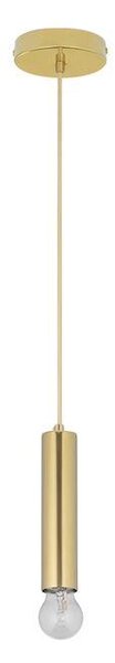 Nova Luce Závěsné svítidlo NORWAY zlatý hliník, v.20cm, E27 1x12W