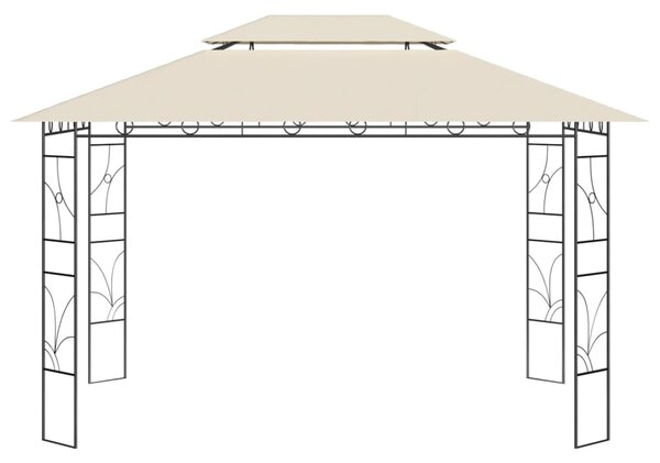 Altán 4 x 3 x 2,7 m krémový 160 g/m²