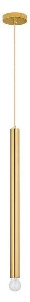 Nova Luce Závěsné svítidlo NORWAY zlatý hliník, v.70cm, E27 1x12W