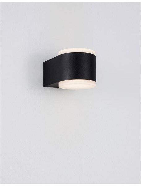 Nova Luce Venkovní nástěnné svítidlo NUS, LED 2x4W 3000K 120st. IP54