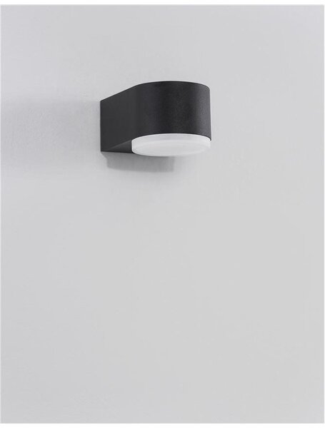 Nova Luce Venkovní nástěnné svítidlo NUS, LED 4W 3000K 120st. IP54 světlo dolů