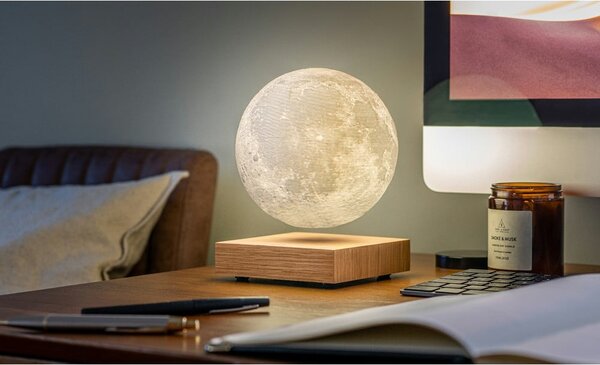 LED stolní lampa v přírodní barvě (výška 14 cm) Moon – Gingko