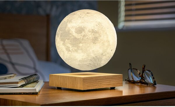 LED stolní lampa v přírodní barvě (výška 14 cm) Moon – Gingko