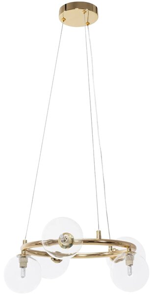 Toolight - Závěsná stropní lampa Lassi- zlatá - APP1158-6CP