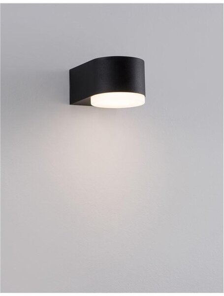 Nova Luce Venkovní nástěnné svítidlo NUS, LED 4W 3000K 120st. IP54 světlo dolů