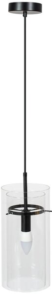 Toolight - Závěsná stropní lampa Corn - černá - APP1211-1CP