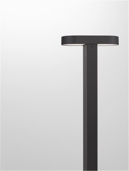 Nova Luce Venkovní sloupkové svítidlo OFIR, 75cm, LED 10.3W 3000K 92st. IP54
