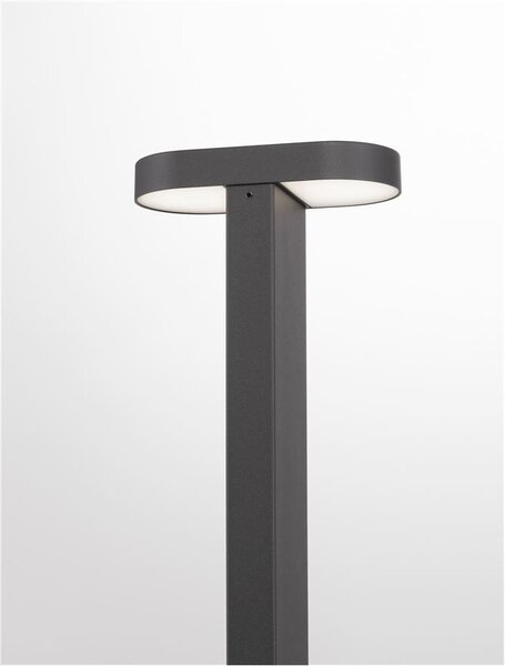 Nova Luce Venkovní sloupkové svítidlo OFIR, 75cm, LED 10.3W 3000K 92st. IP54