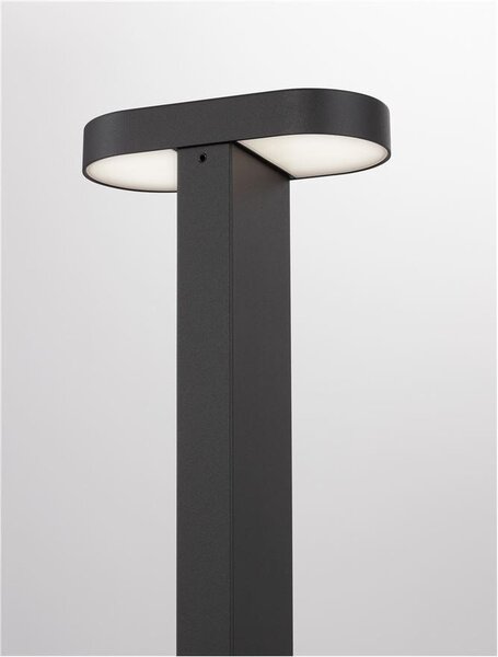 Nova Luce Venkovní sloupkové svítidlo OFIR, 50cm, LED 10.3W 3000K 92st. IP54