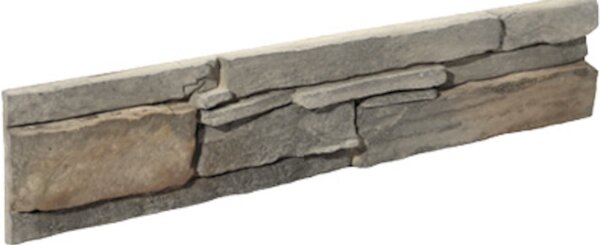 Obklad Stones Bedrock grey 11,7x55 cm reliéfní BEDROCKGR