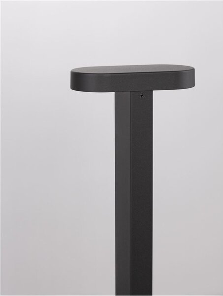 Nova Luce Venkovní sloupkové svítidlo OFIR, 50cm, LED 10.3W 3000K 92st. IP54