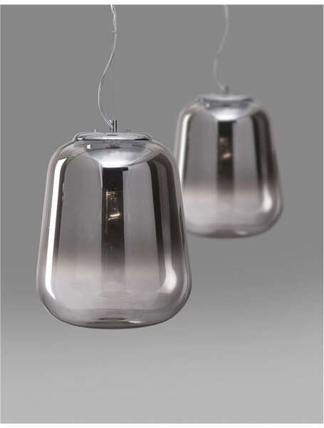 Nova Luce Závěsné svítidlo OLIVERIO, 25cm, E27 1x12W