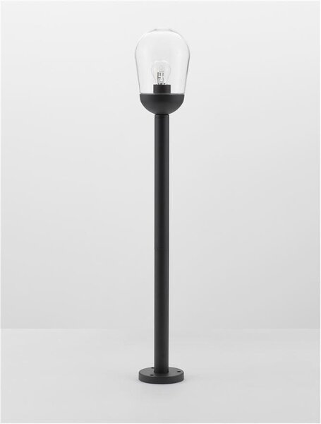 Nova Luce Venkovní sloupkové svítidlo OMIKA, 97cm, E27 1x12W IP54