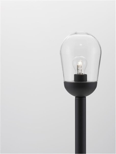 Nova Luce Venkovní sloupkové svítidlo OMIKA, 97cm, E27 1x12W IP54