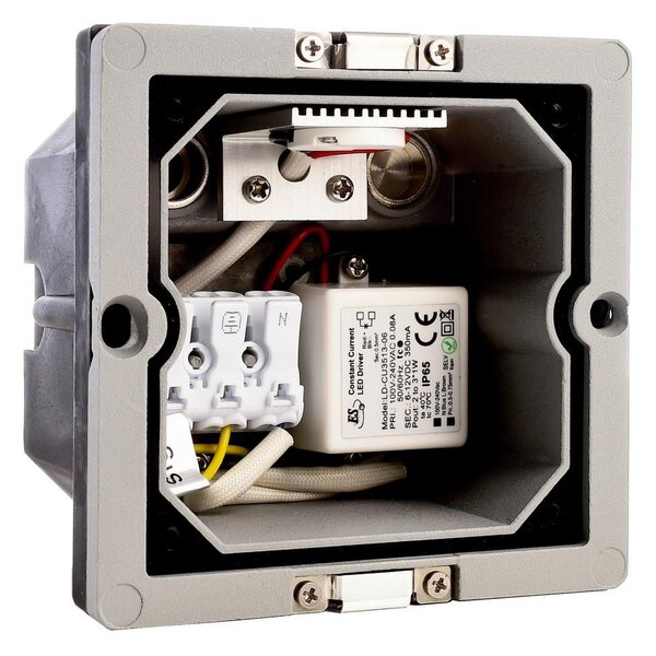IMPR 763025 Deko-Light vestavné svítidlo do zdi Light Base II COB Outdoor 230V 1,30 W 3000 K 55 lm 96 šedá
