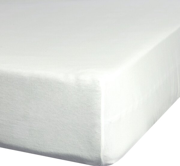 JERSEY PROSTĚRADLO 200X220 CM, VÝŠKA 30 CM KRÉMOVÉ