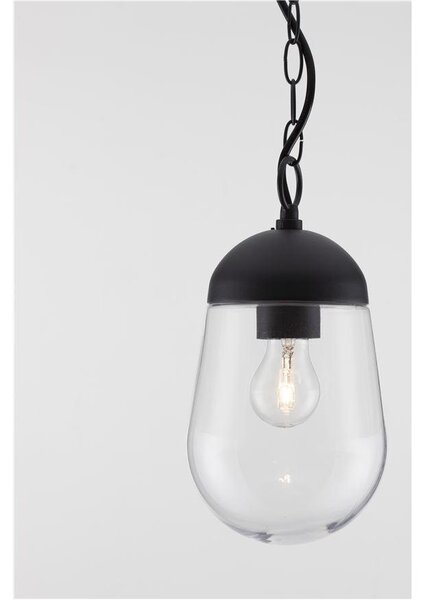Nova Luce Venkovní závěsné svítidlo OMIKA, E27 1x12W IP54