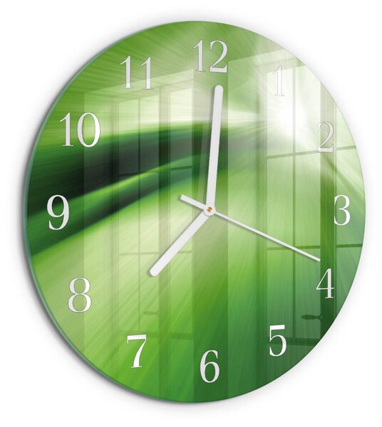 Skleněné hodiny na stěnu Abstrakce zsob-fi30-00082107