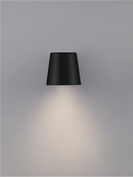 Nova Luce Venkovní nástěnné svítidlo OVI, GU10 1x7W IP54 světlo dolů