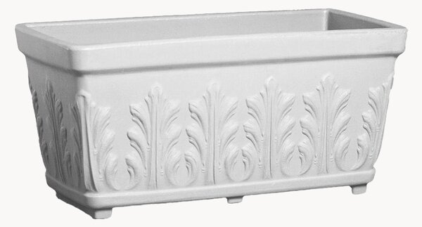 Exteriérový obal na květináč Cassetta Fogliata, V 30 cm